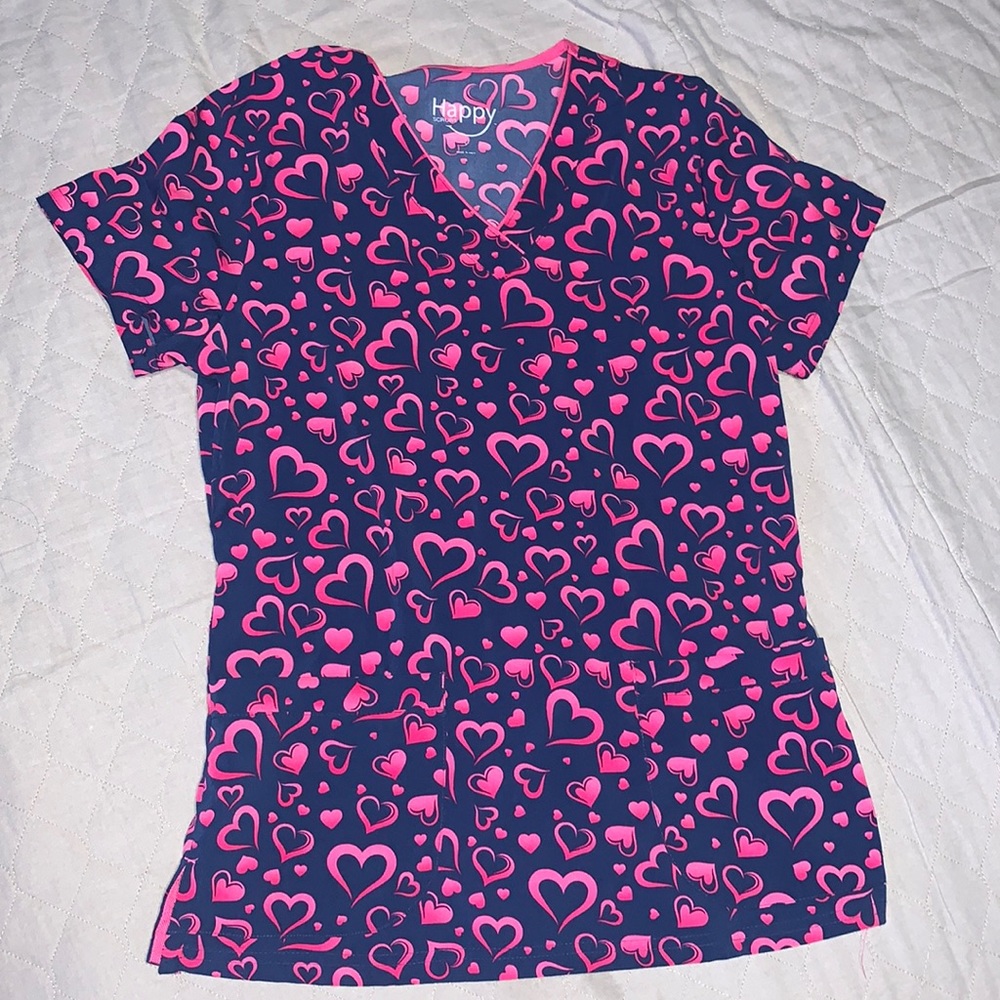 Happy Scrubs Top
